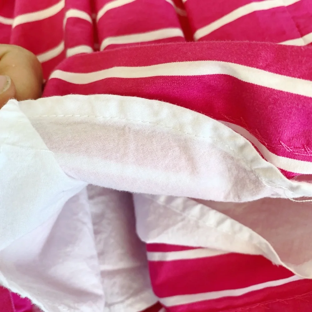 Ralph Lauren Baby Girls Striped Pink Dress 18M